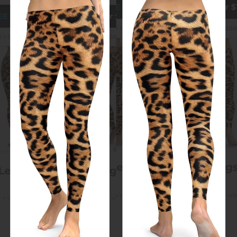 Awesome NWOT Gearbunch leopard leggings!